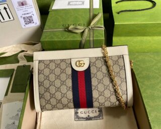 Replica Gucci GG Supreme Ophidia Small Chain-Strap Shoulder Bag 503877