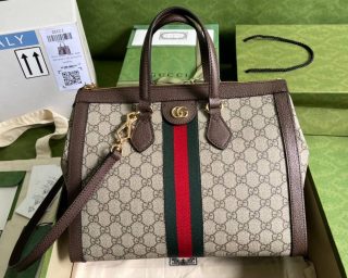 Replica Gucci Gg Supreme Ophidia Medium Tote Bag 524537