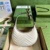 Replica Gucci GG Marmont Half-Moon-Shaped Mini Bag 699514