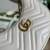 Replica Gucci GG Marmont Half-Moon-Shaped Mini Bag 699514