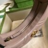 Replica Gucci GG Marmont Half-Moon-Shaped Mini Bag 699514