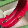 Replica Gucci GG Marmont Half-Moon-Shaped Mini Bag 699514