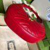 Replica Gucci GG Marmont Half-Moon-Shaped Mini Bag 699514