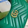 Replica Gucci GG Marmont Half-Moon-Shaped Mini Bag 699514