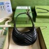 Replica Gucci GG Marmont Half-Moon-Shaped Mini Bag 699514