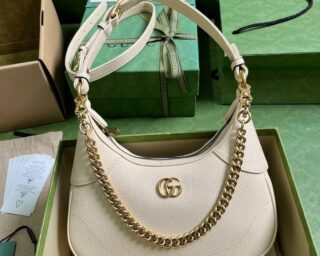 Replica Gucci Aphrodite Small Leather Chain Shoulder Bag 731817