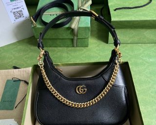 Replica Gucci Aphrodite Small Leather Chain Shoulder Bag 731817