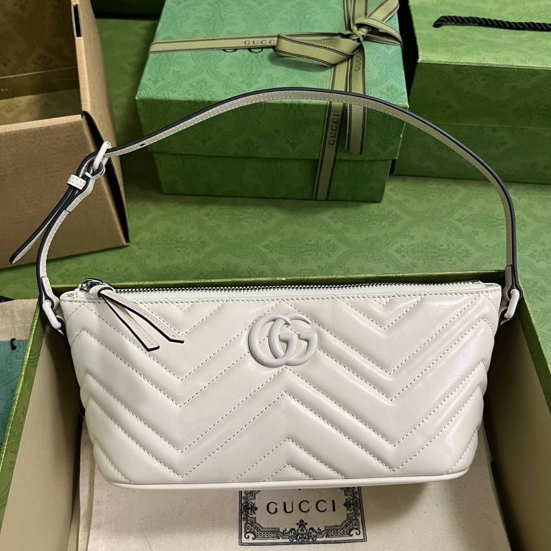 Replica Gucci GG Marmont Quilted Shoulder Bag 739166