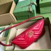 Replica Gucci GG Marmont Quilted Shoulder Bag 739166