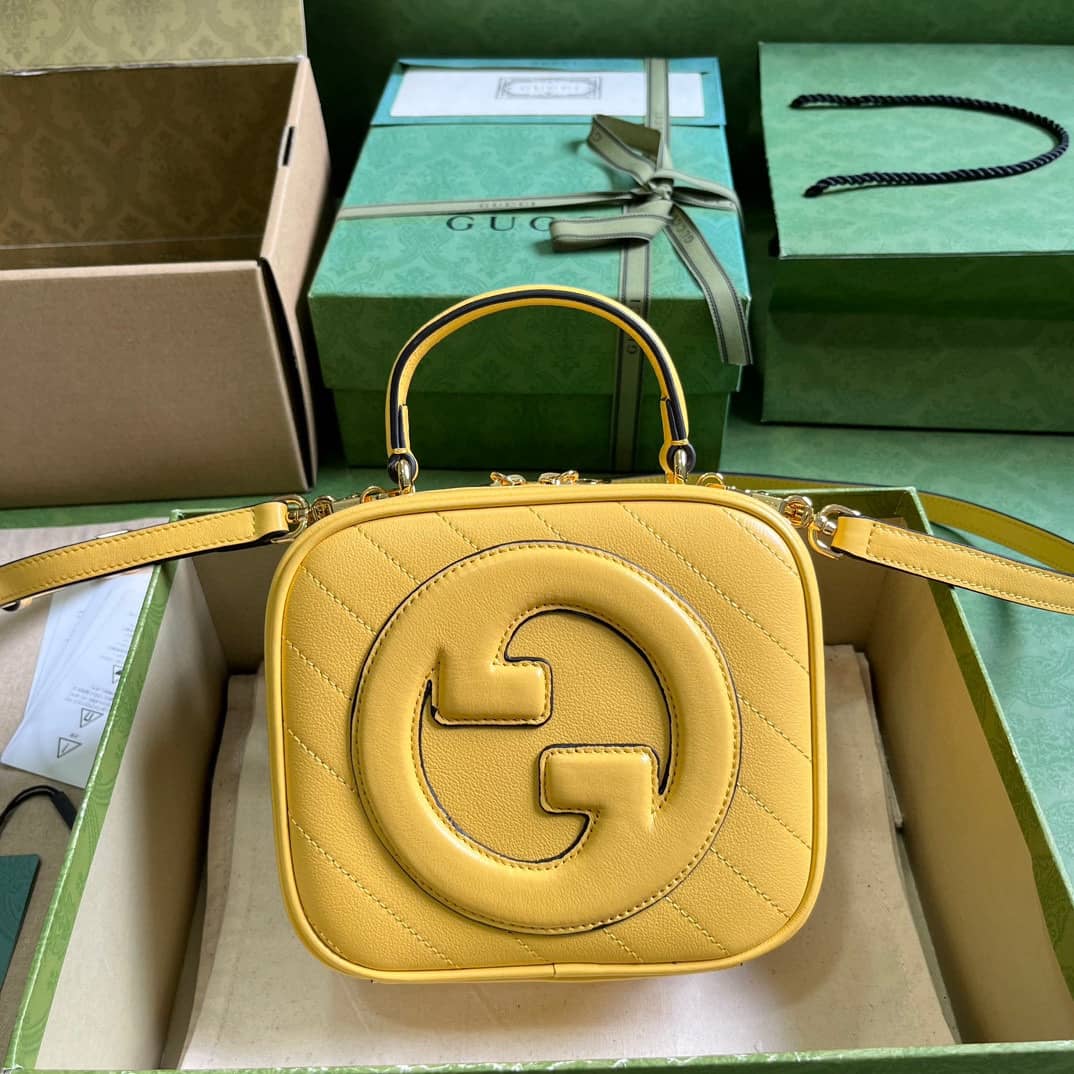 Replica Gucci Blondie Top Handle Crossbody Bag 744434