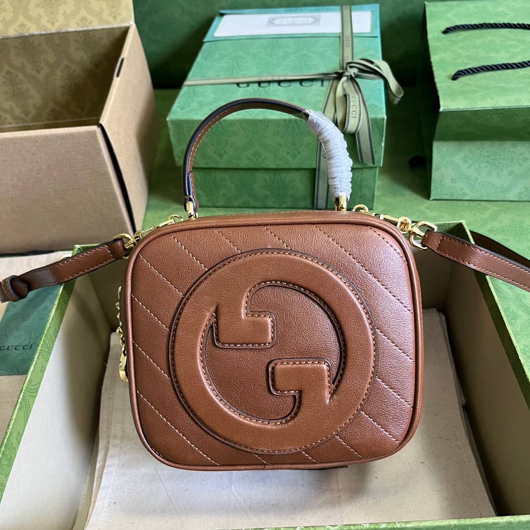 Replica Gucci Blondie Top Handle Crossbody Bag 744434