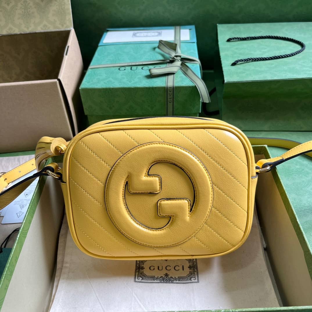 Replica Gucci Blondie Small Leather Shoulder Bag 742360