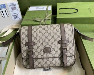 Replica Gucci GG Canvas Messenger Bag 658542