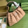 Replica Gucci Deco Leather Medium Tote Bag 746210