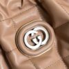 Replica Gucci Deco Leather Medium Tote Bag 746210