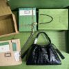 Replica Gucci Deco Leather Medium Tote Bag 746210