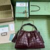 Replica Gucci Deco Leather Medium Tote Bag 746210