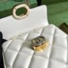 Replica Gucci Deco Mini Leather Shoulder Bag 741457