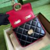 Replica Gucci Deco Mini Leather Shoulder Bag 741457