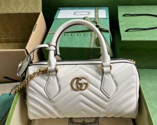 Replica Gucci GG Marmont Small Top Handle Bag 746319