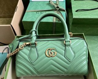 Replica Gucci GG Marmont Small Top Handle Bag 746319