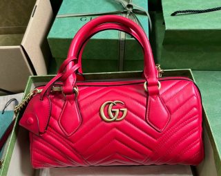 Replica Gucci GG Marmont Small Top Handle Bag 746319