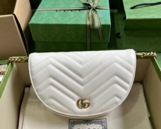 Replica Gucci Gg Marmont Matelasse Chain Mini Crossbody Bag 746431