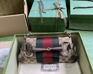 Replica Gucci Horsebit Chain Small Shoulder Bag 764339