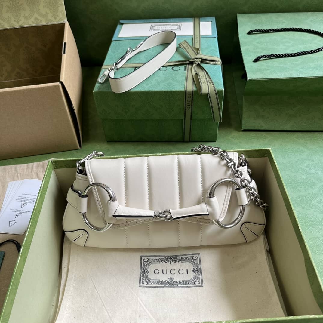 Replica Gucci Horsebit Chain Small Shoulder Bag 764339