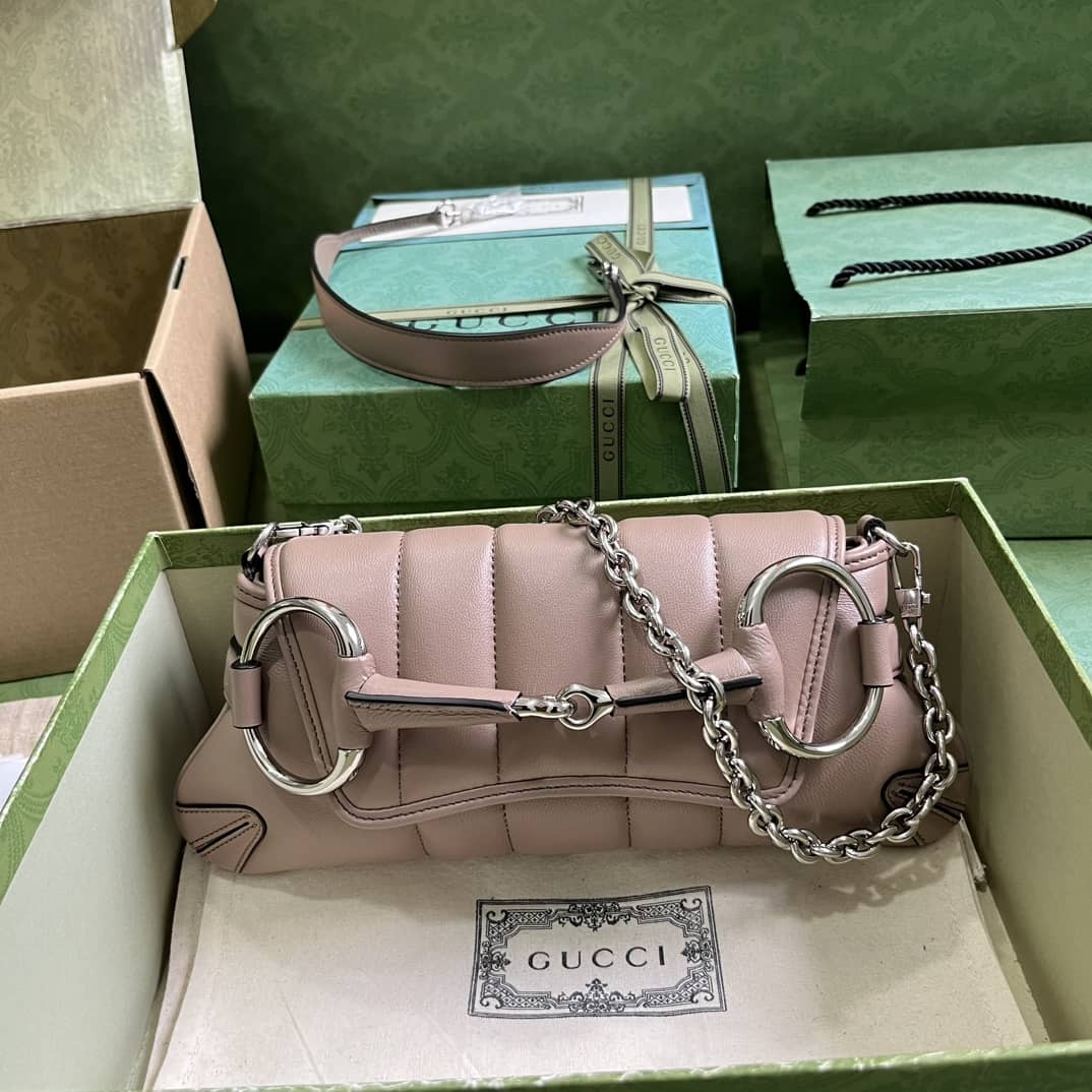 Replica Gucci Horsebit Chain Small Shoulder Bag 764339