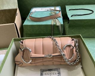 Replica Gucci Horsebit Chain Small Shoulder Bag 764339