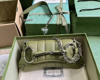 Replica Gucci Horsebit Chain Small Shoulder Bag 764339