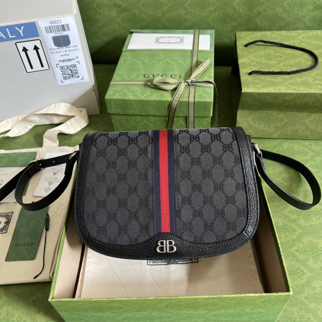 Replica Gucci Balenciaga Collaboration The Hacker Project Shoulder Bag 680121