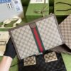 Replica Gucci Balenciaga Hacker Project Web Bb Canvas Wristlet Clutch 680382