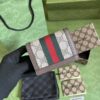 Replica Gucci Balenciaga The Hacker Canvas Leather Bifold Wallet 680385