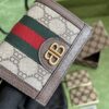 Replica Gucci Balenciaga The Hacker Canvas Leather Bifold Wallet 680385