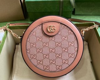 Replica Gucci Ophidia Mini GG Round Shoulder Bag 550618