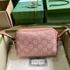 Replica Gucci Ophidia GG Mini Bag In Pink Canvas 574493