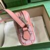 Replica Gucci Ophidia GG Mini Bag In Pink Canvas 574493