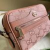 Replica Gucci Ophidia GG Mini Bag In Pink Canvas 574493