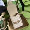 Replica Gucci Horsebit 1955 Canvas Phone Bag Messenger Shoulder Bag 625615