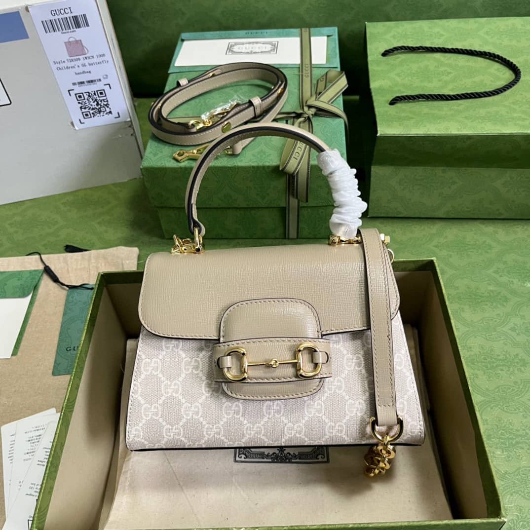 Replica Gucci Horsebit 1955 Top Handle Mini Bag 703848