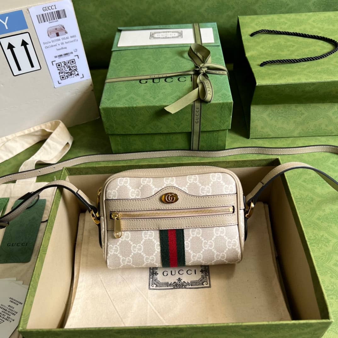 Replica Gucci Gg Supreme Ophidia Crossbody Shoulder Bag 517350