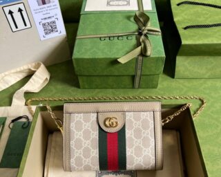 Replica Gucci GG Supreme Ophidia Mini Shoulder Crossbody Bag 602676