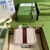 Replica Gucci Ophidia GG Top Handle Chain Mini Shoulder Bag 696180