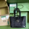 Replica Gucci Black Nylon Shopper Tote Bag 746037