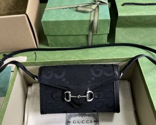 Replica Gucci Horsebit 1955 Mini Messenger Crossbody Bag 699296