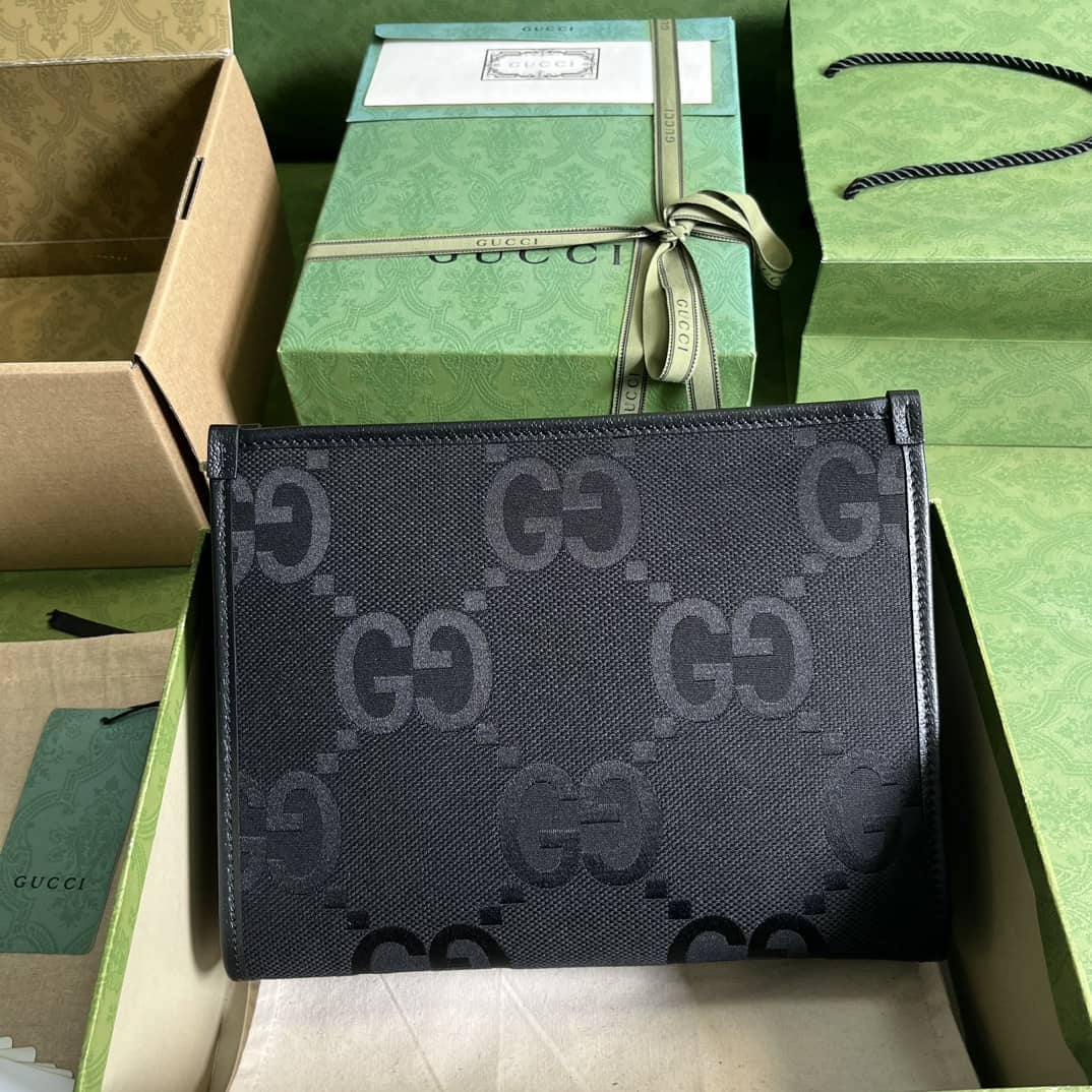 Replica Gucci GG Canvas Clutch Pouch 699318