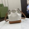 Replica Gucci Print Mini Canvas Bucket Bag 777166