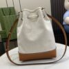 Replica Gucci Print Small Canvas Bucket Bag 772856